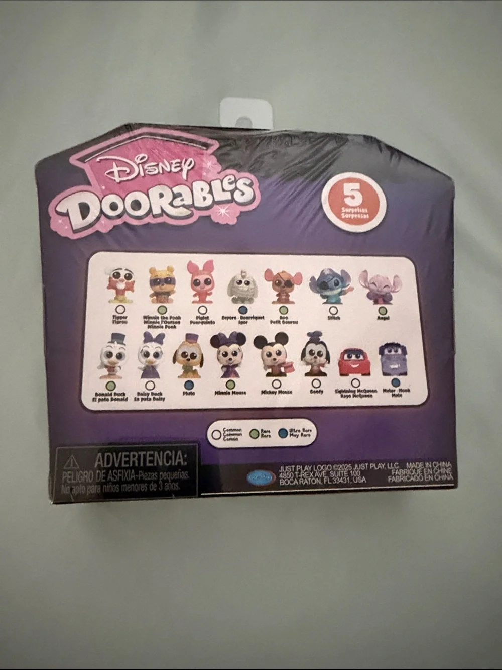 Disney Doorables Halloween Countdown Pack - Purple & Green